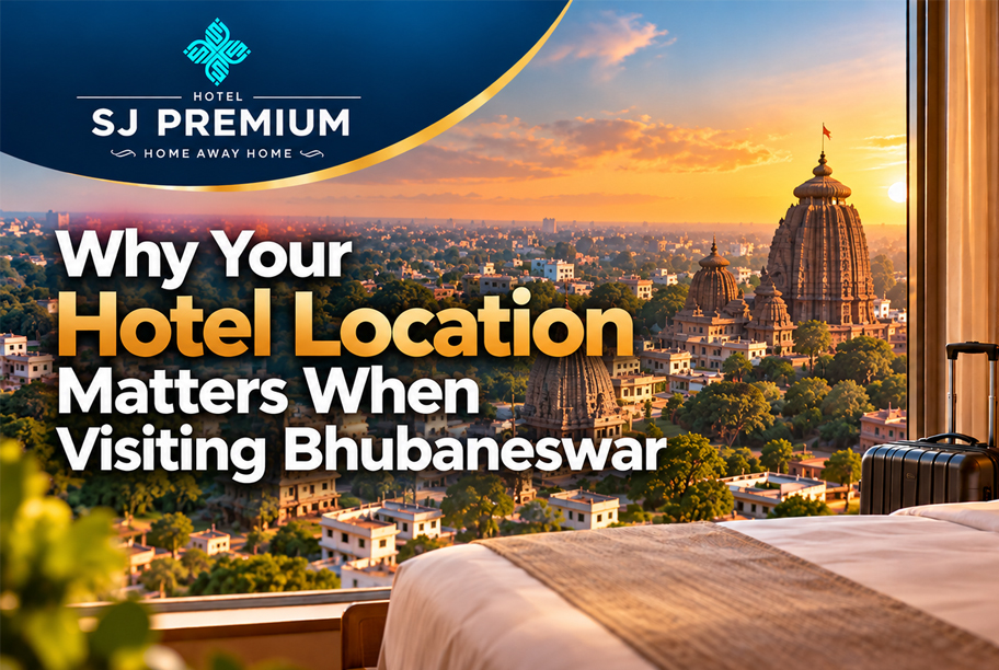 Why Hotel Location Matters in Bhubaneswar | SJ Premium